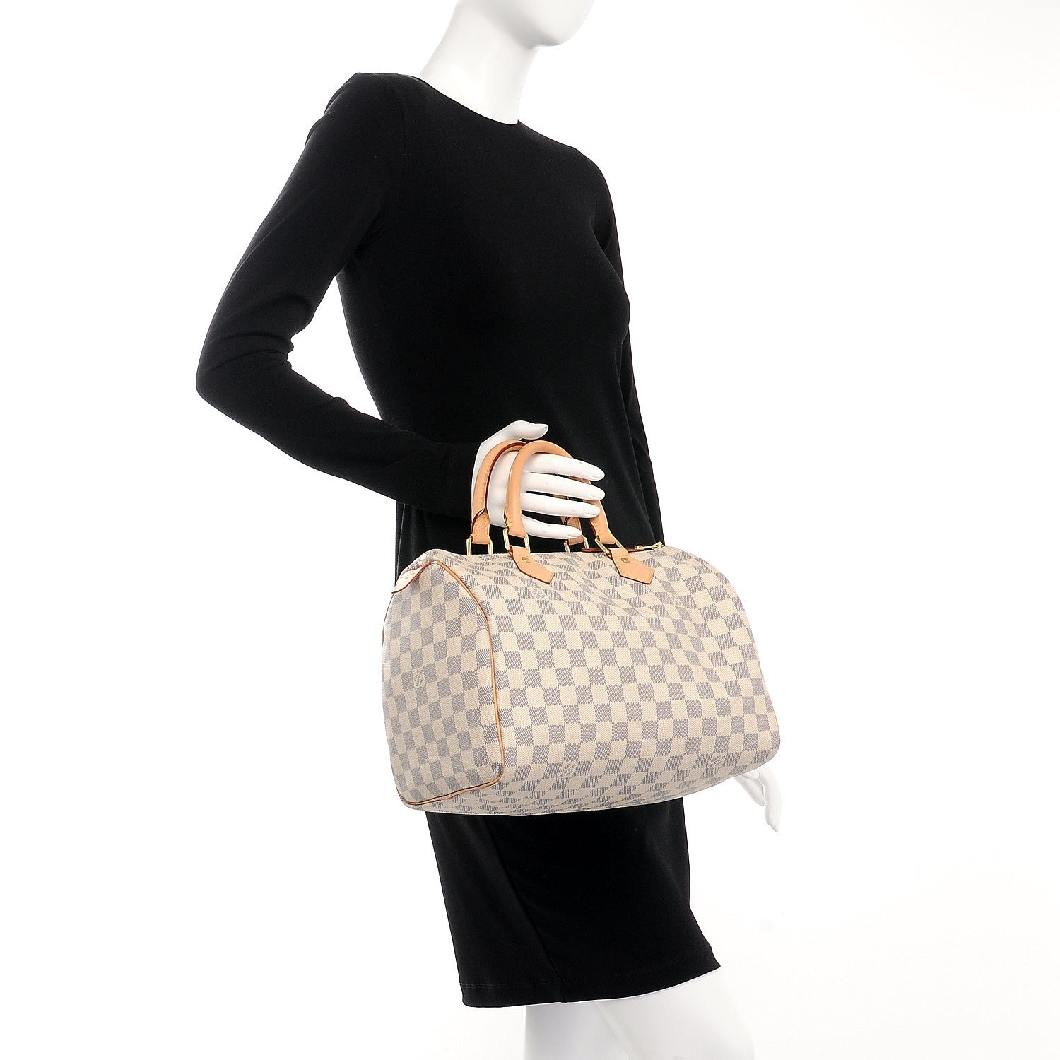 Louis Vuitton Damier Azur Speedy 30 2 of 7