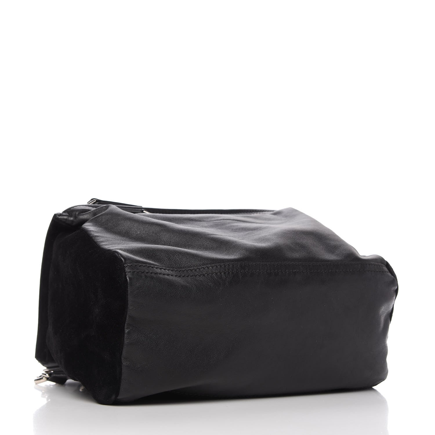 Givenchy Smooth Calfskin Crocodile Embossed Medium Pandora Black 4 of 10