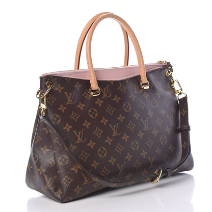 Louis Vuitton Monogram Pallas Rose Ballerine 3 of 10