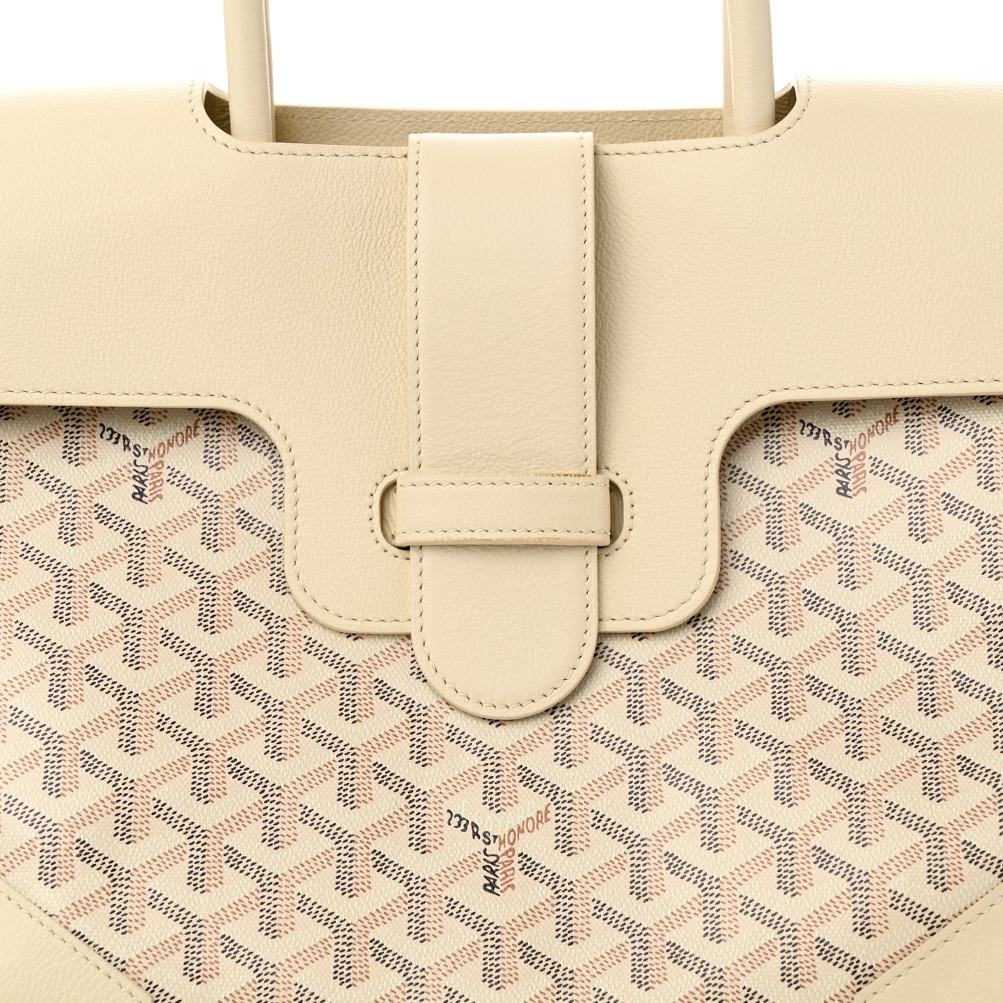 Goyardine Le Jardin Saigon Tote White