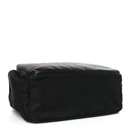 Fendi Calfskin Nylon FF Logo Embossed Changing Bag Black 5 of 11