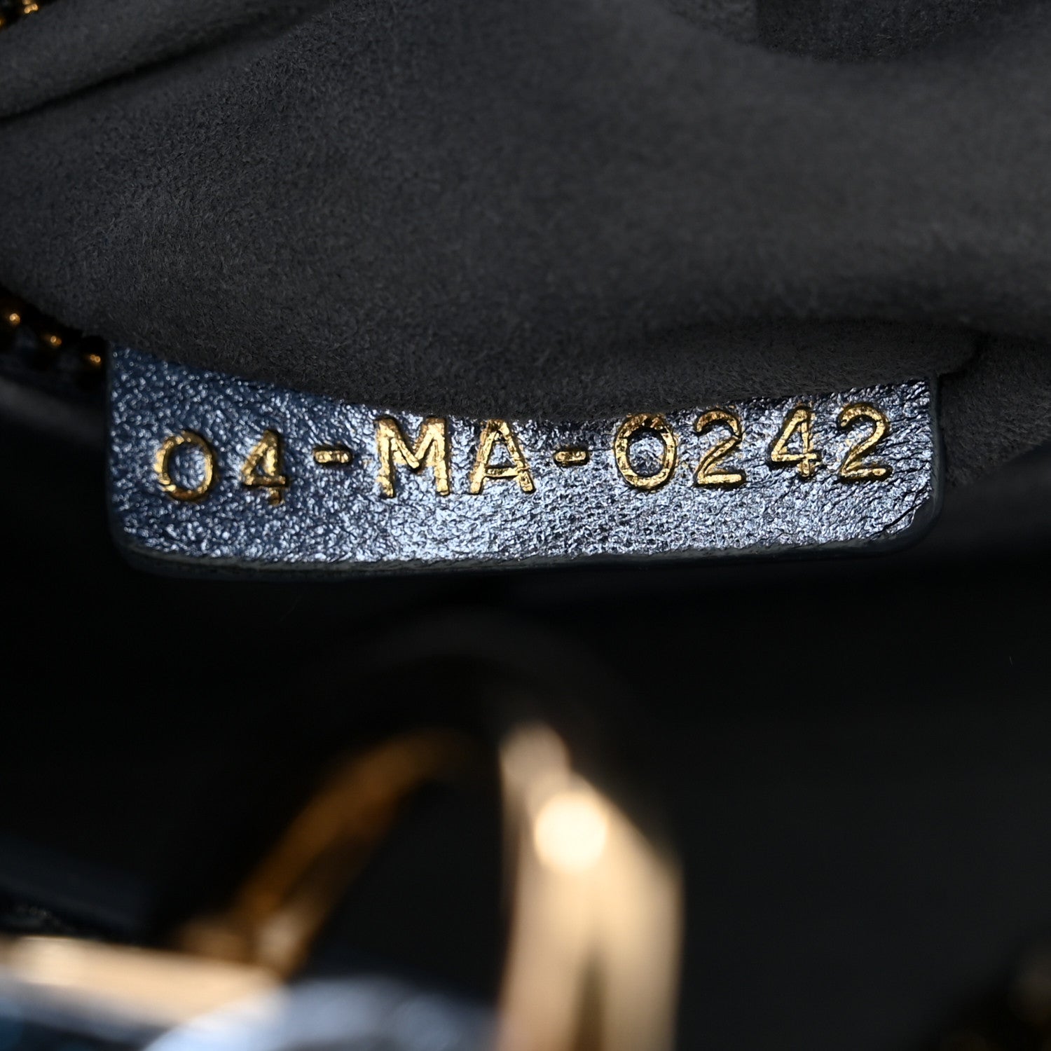 Christian Dior Metallic Calfskin Satin Celestial Bead Embroidery Cannage Mini Lady Dior Blue 7 of 11