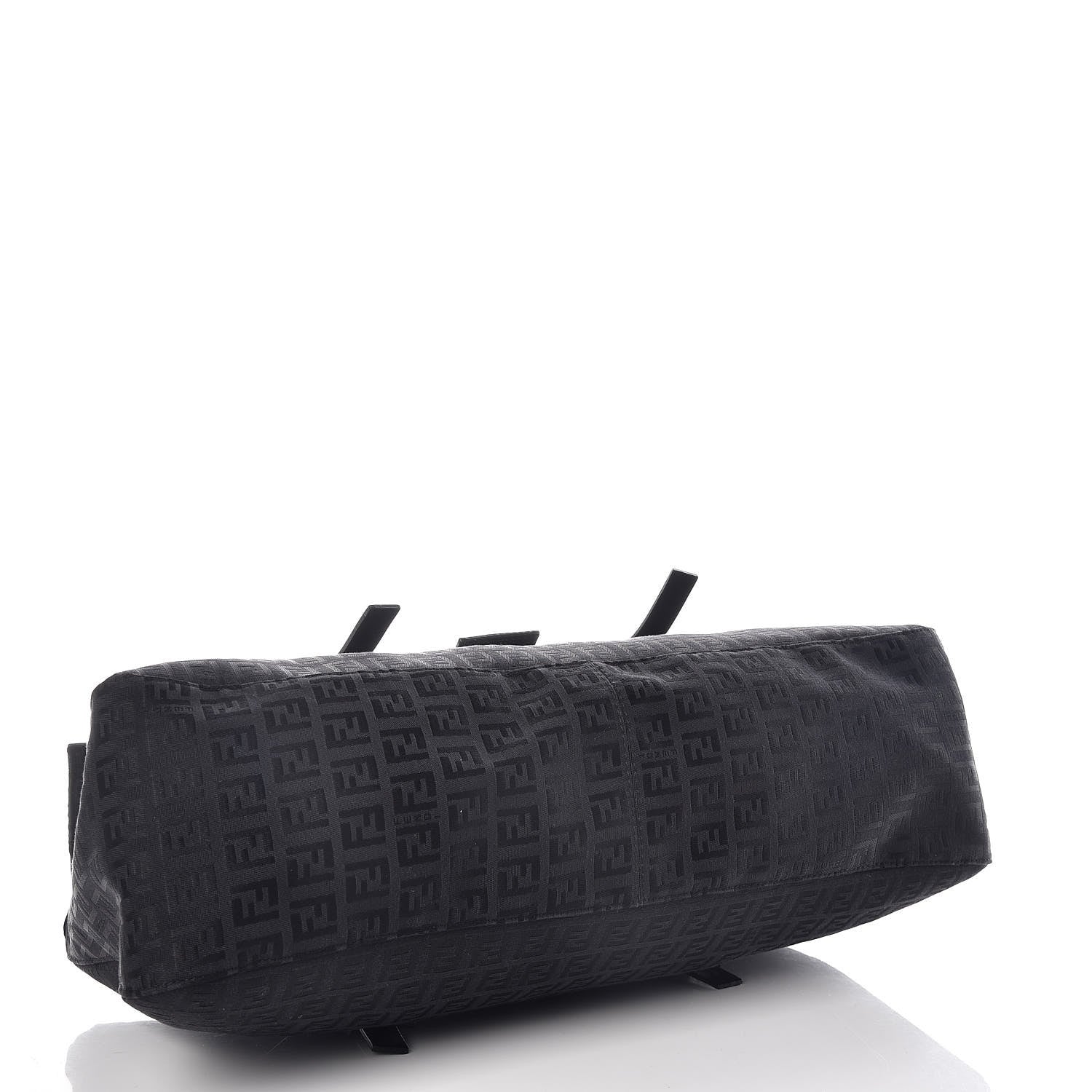 Fendi Zucchino Shoulder Bag Black 4 of 15