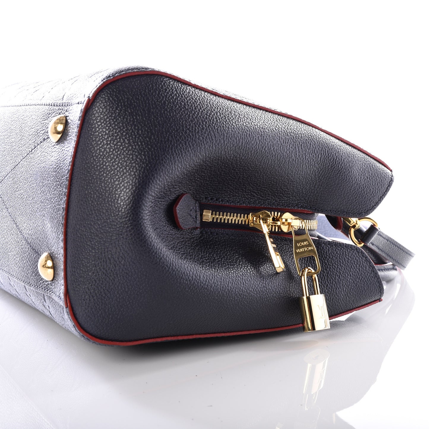 Empreinte Montaigne MM Marine Rouge