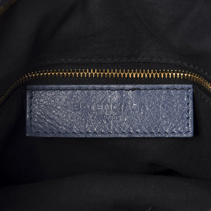 Balenciaga Agneau Giant 12 Gold Hardware Velo Bleu Persan 12 of 14