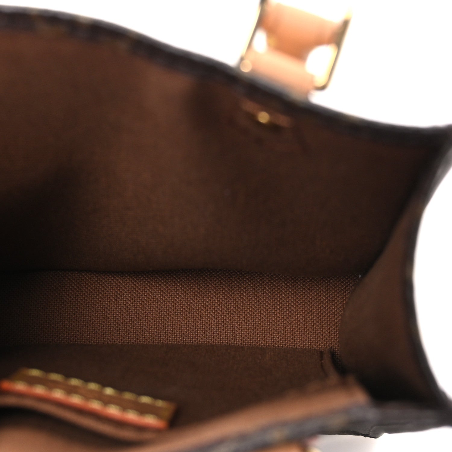 Louis Vuitton Monogram Petit Sac Plat 5 of 10