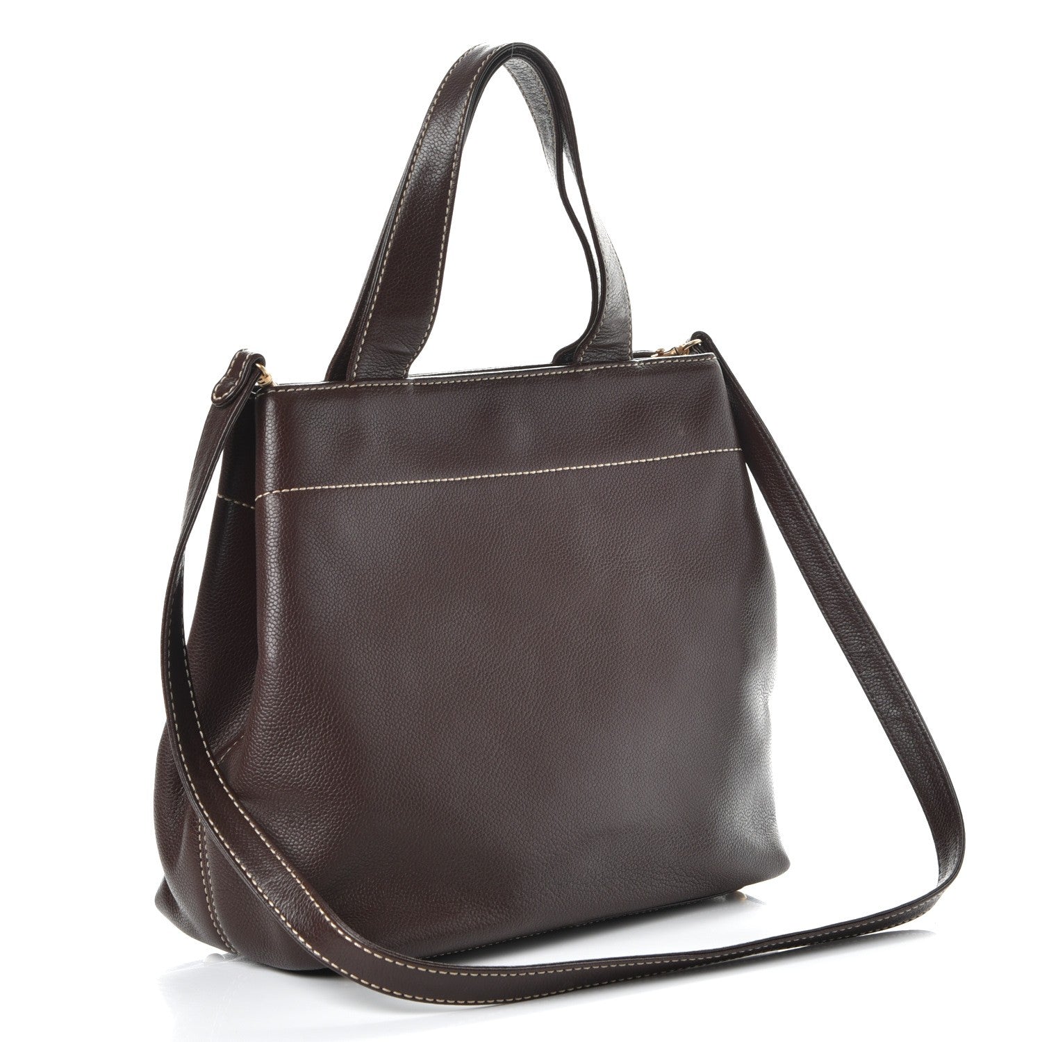 Chanel Caviar CC Tote Brown 4 of 8