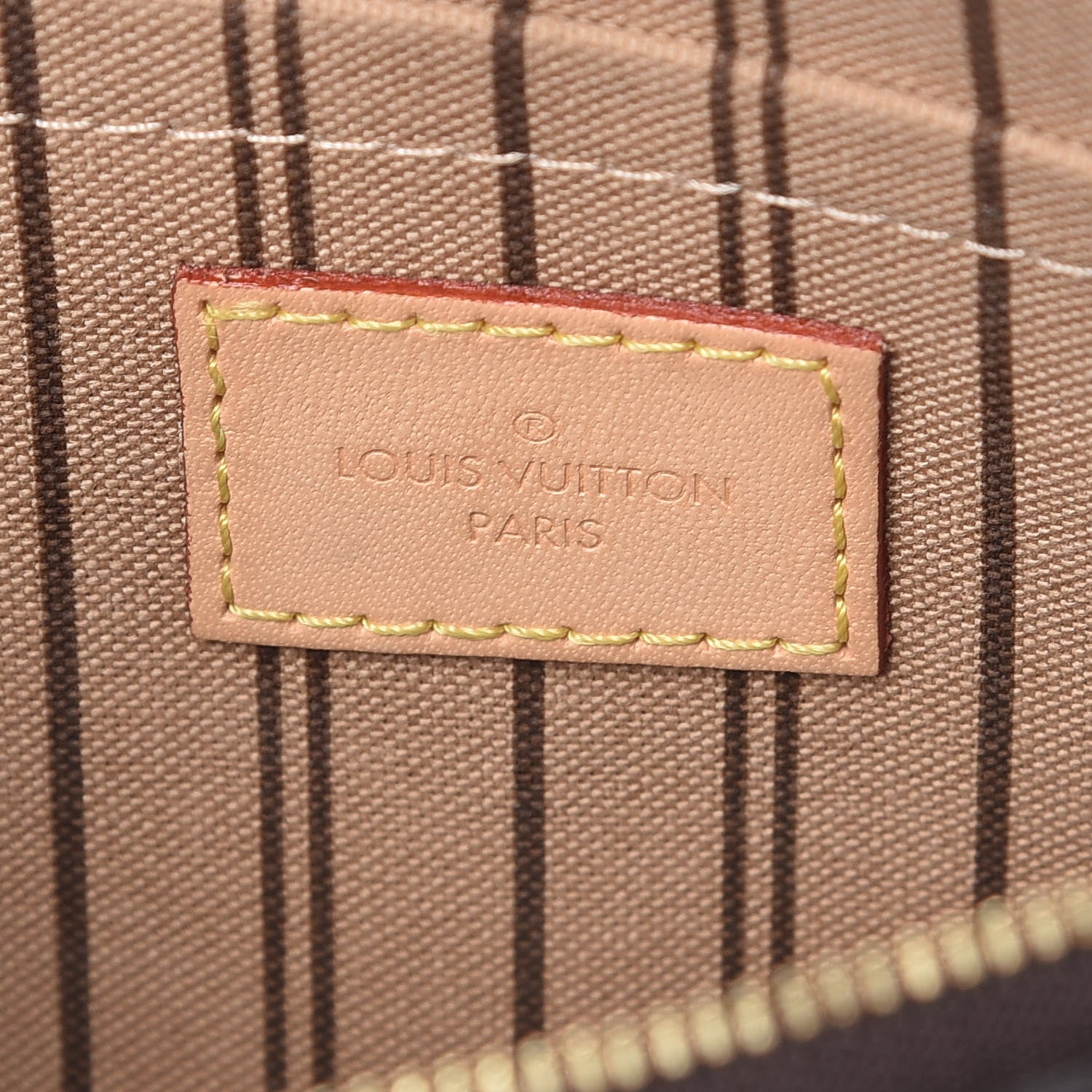 Louis Vuitton Monogram Neverfull MM GM Pochette 6 of 7