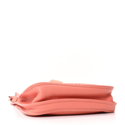 Hermes Taurillon Clemence Evelyne III PM Crevette 4 of 10
