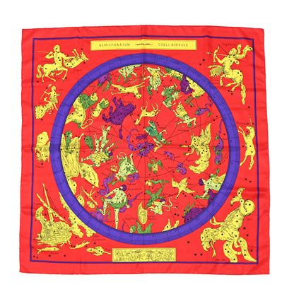 Hermes Silk Hemisphaerium Coeli Boreale Scarf 90 1 of 10