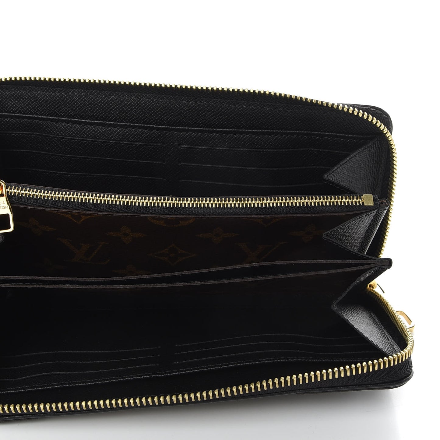 Monogram Zippy Retiro Wallet Black