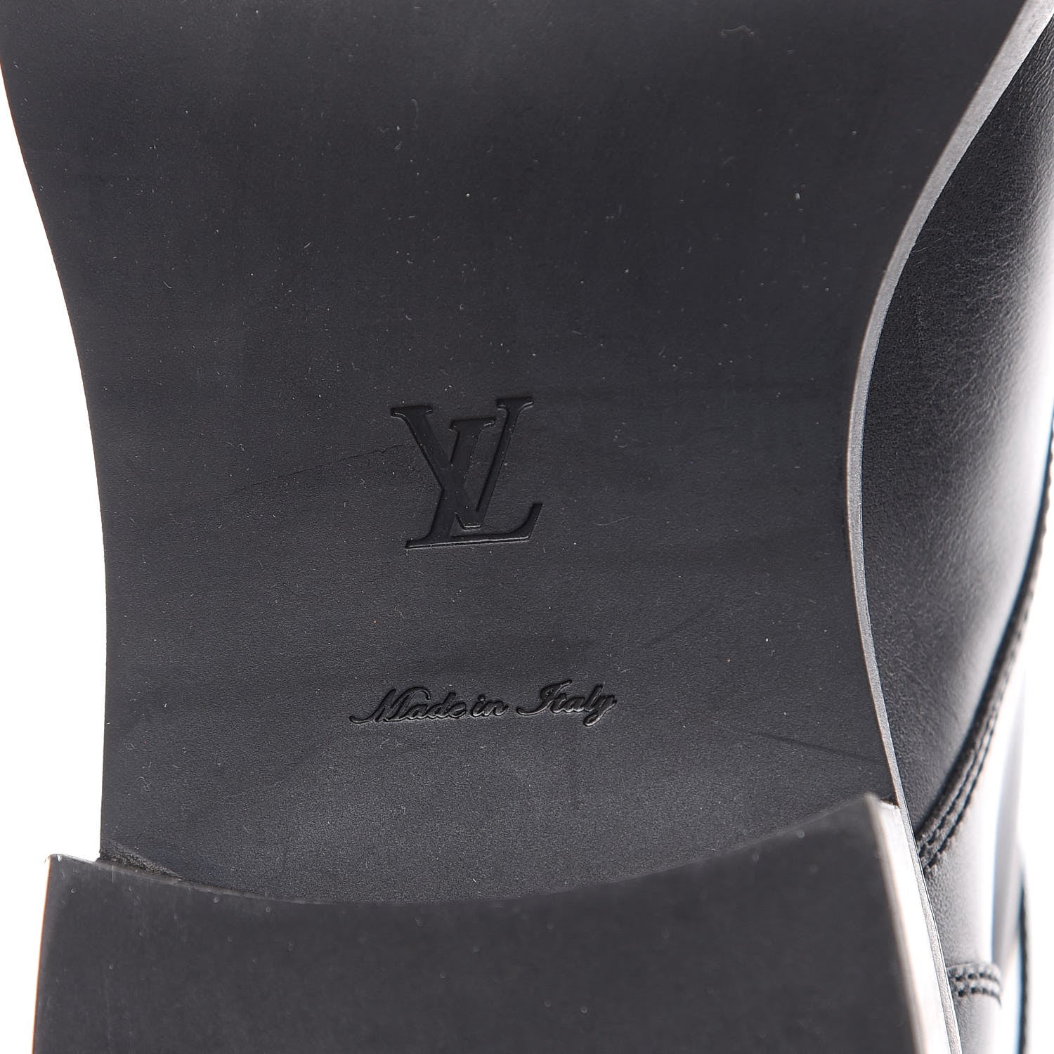 Louis Vuitton Calfskin Wonderland Ranger Boots 37 Black 6 of 11