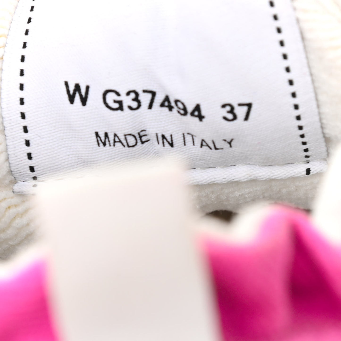 Denim Suede Calfskin Womens CC Sneakers 37 Pink