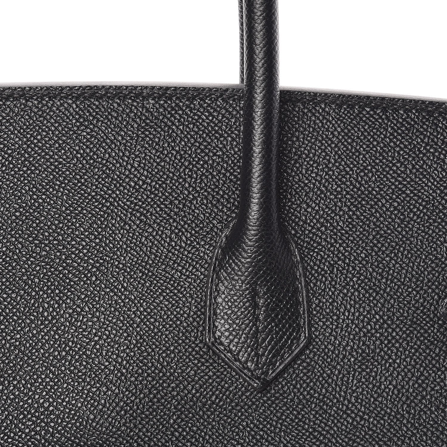 Hermes Epsom Birkin 35 Black 9 of 37