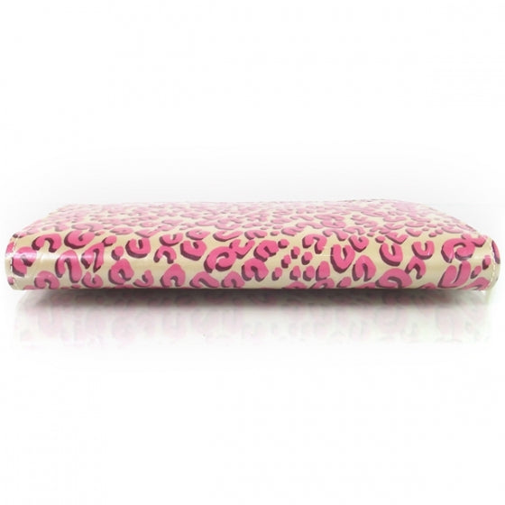 Louis Vuitton Leopard Zippy Wallet Coral White 4 of 8