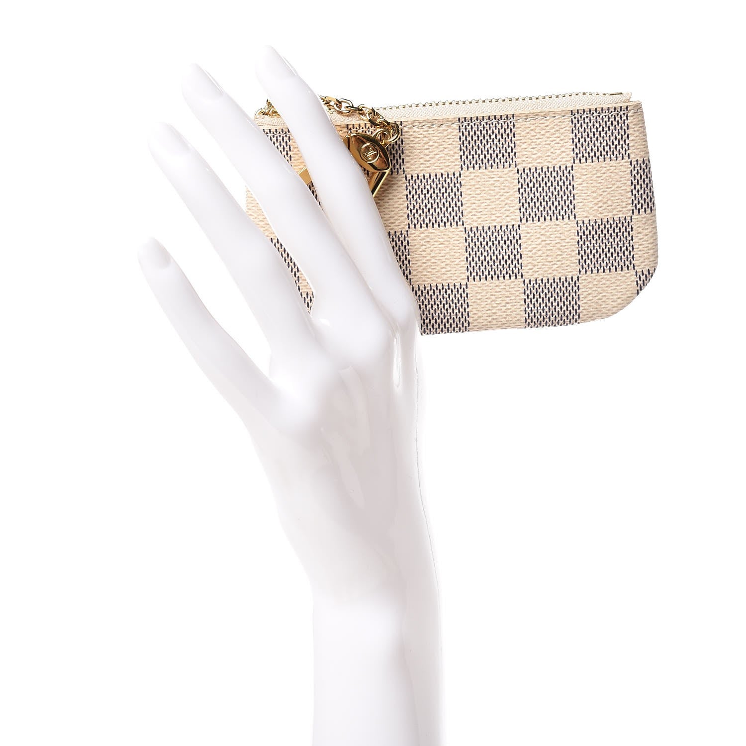 Louis Vuitton Damier Azur Key Pouch 2 of 8