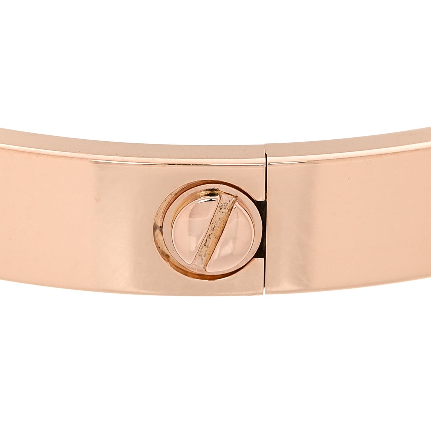 Cartier 18K Pink Gold LOVE Bracelet 17 5 of 7