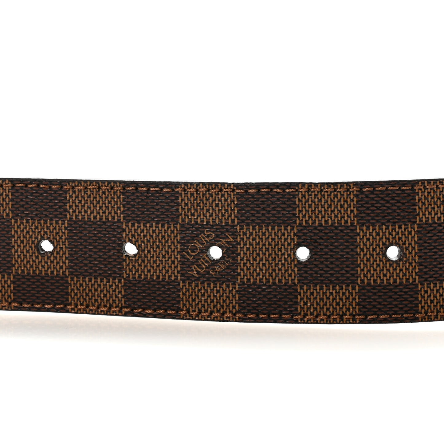 Damier Ebene LV Initiales 90 36 Belt