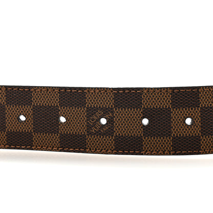 Louis Vuitton Damier Ebene LV Initiales 90 36 Belt 4 of 5