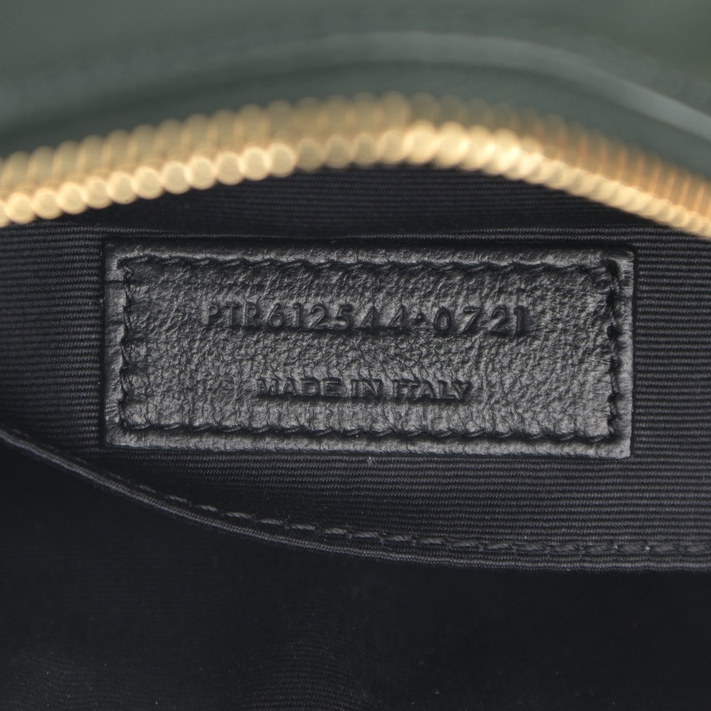 Suede Calfskin Monogram Lou Camera Bag Vert Fonce