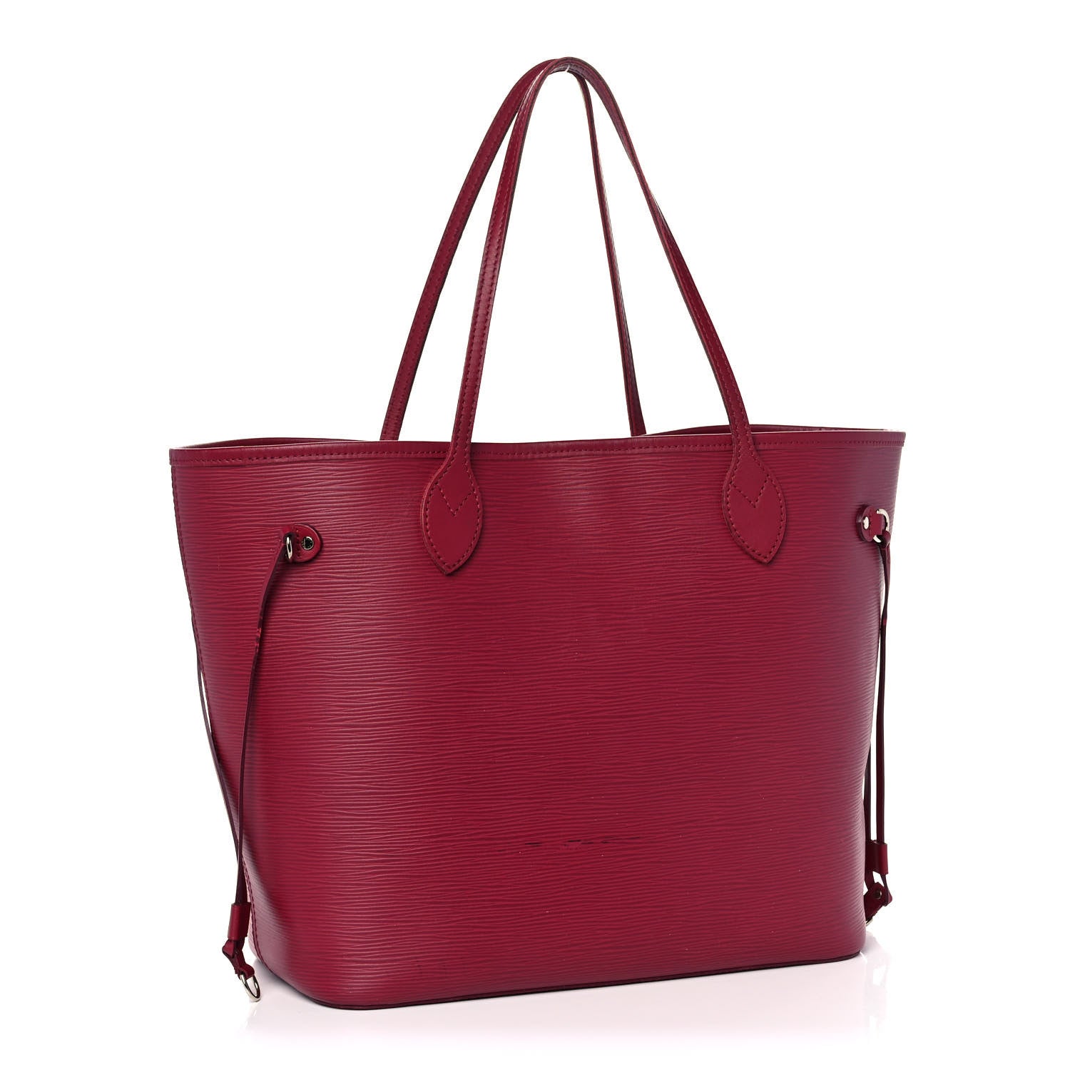 Louis Vuitton Epi Neverfull MM Fuchsia 3 of 22