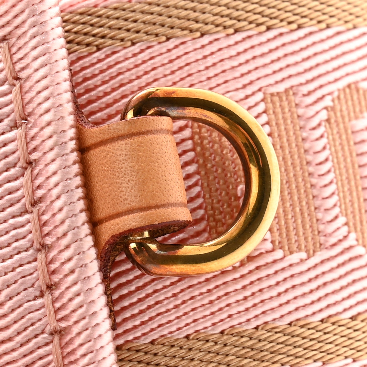 Louis Vuitton Nylon Bandouliere Shoulder Strap Macadamia 3 of 4