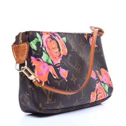 Louis Vuitton Monogram Roses Pochette Accessories 3 of 12