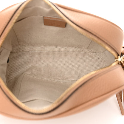 Gucci Pebbled Calfskin Small Soho Disco Bag Camelia 5 of 11