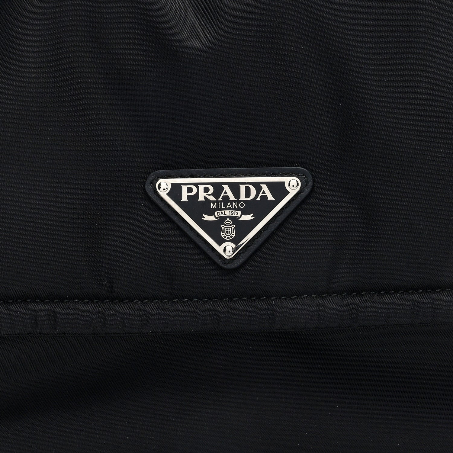 Prada Re-Nylon Vitello Padded Small Flap Shoulder Bag Black 7 of 9