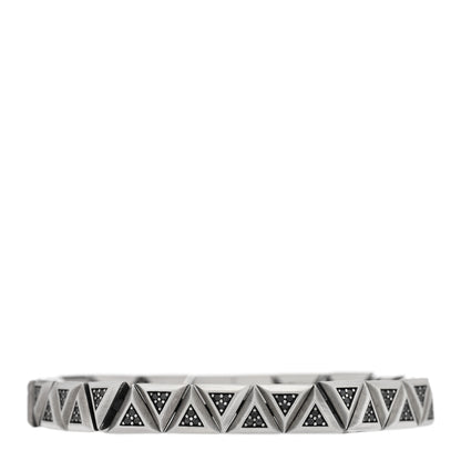 David Yurman Sterling Silver Black Diamond Link Chain Bracelet 1 of 3