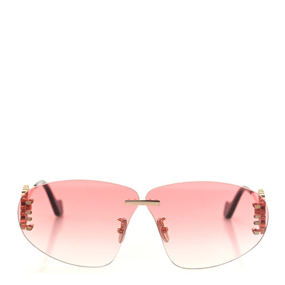 Loewe Metal Anagram Sunglasses LW40048U Gold Pink 2 of 6