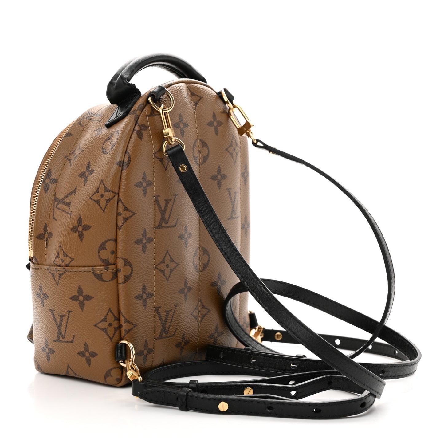 LOUIS VUITTON Reverse Monogram Palm Springs Backpack Mini
