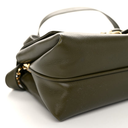 Salvatore Ferragamo Calfskin XS Front Flap Crossbody Bag New Olive 9 of 11