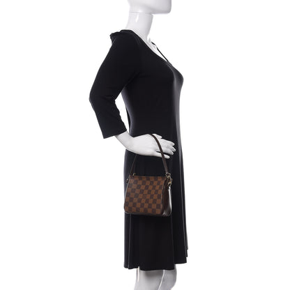 Louis Vuitton Damier Ebene Trousse Make Up Bag Pochette 2 of 10