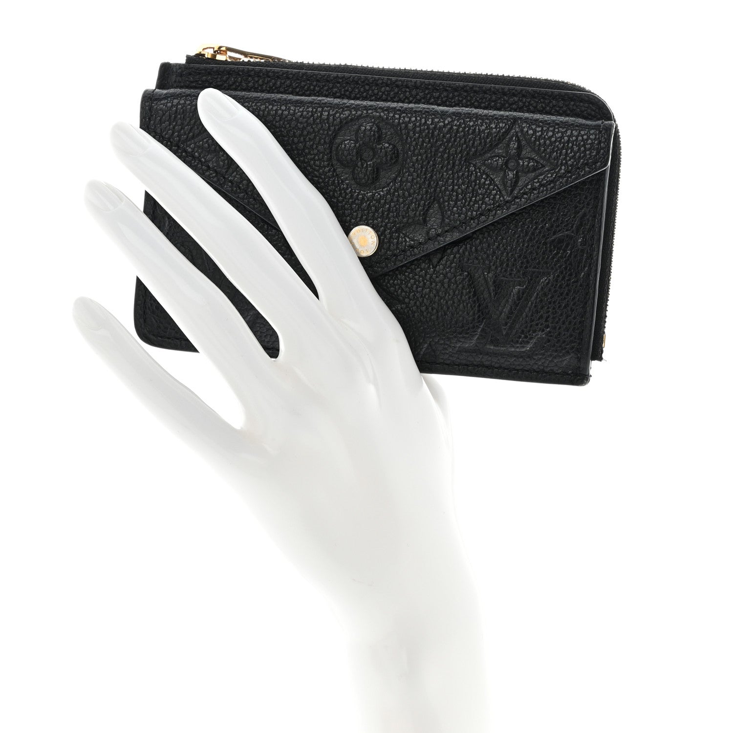 Louis Vuitton Empreinte Recto Verso Card Holder Black 2 of 10