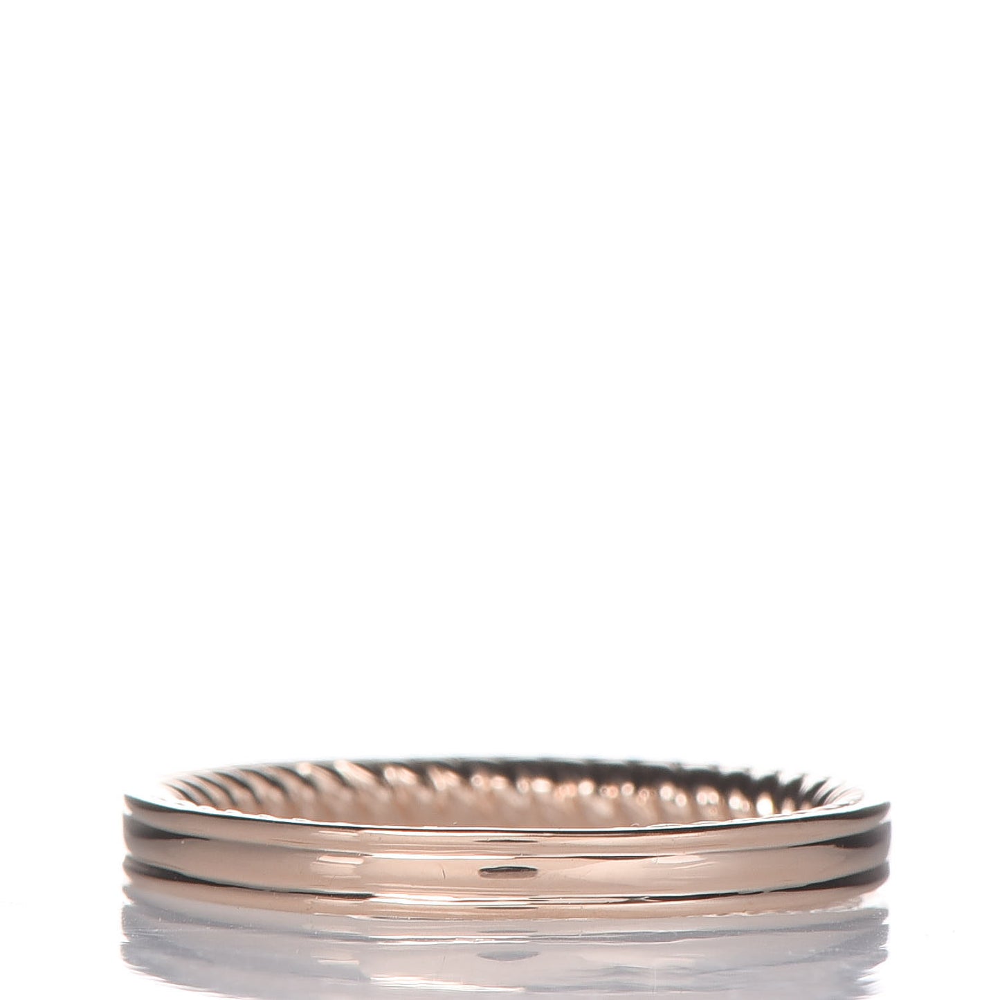 18K Rose Gold Diamond 2mm Eden Wedding Band Ring 53 6.25