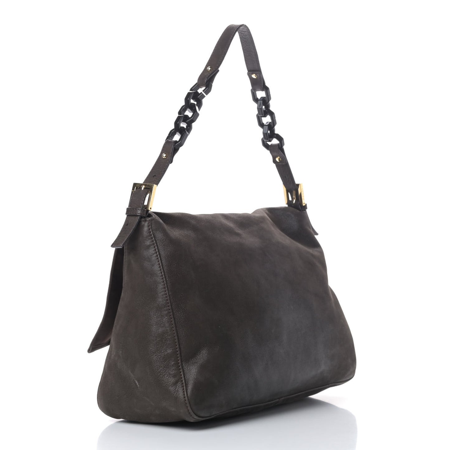 Vitello Savana Big Forever Mama Baguette Dark Brown