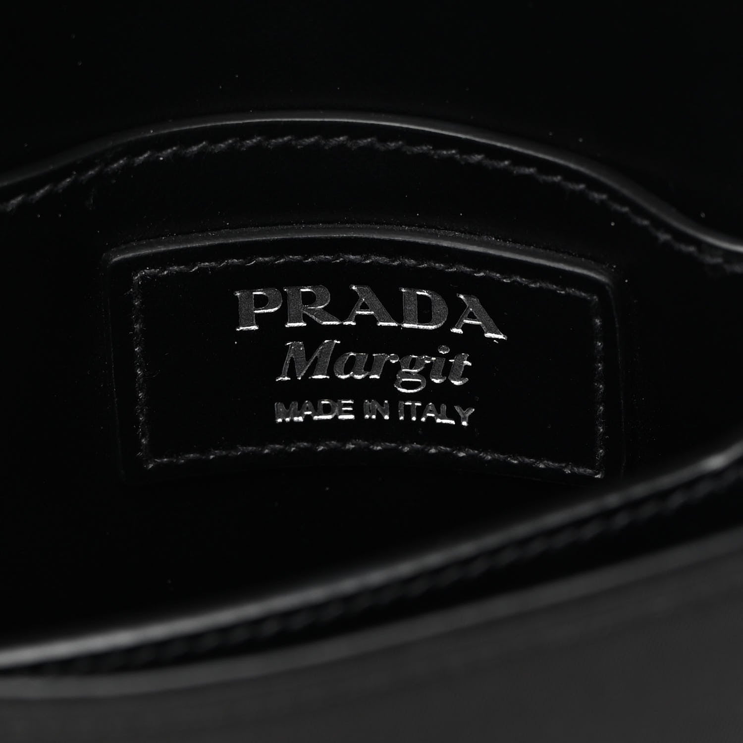 Prada Tessuto Nylon Vitello Crossbody Bag Black 6 of 10
