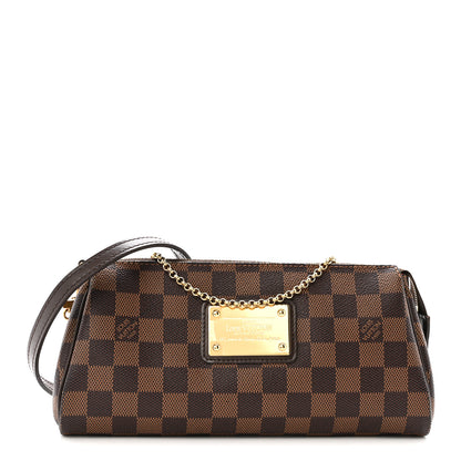 Louis Vuitton Damier Ebene Eva Clutch 1 of 10