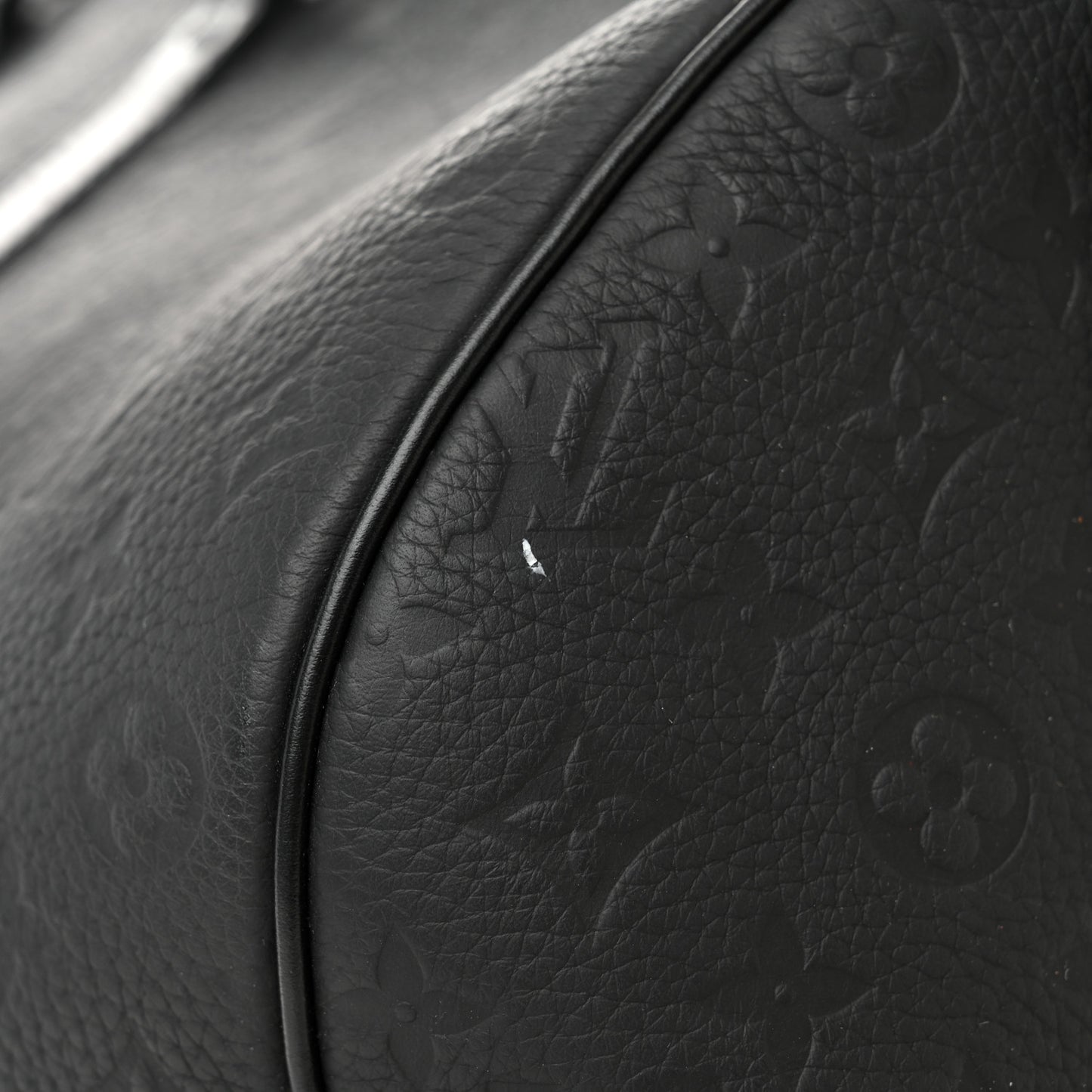 Taurillon Monogram Keepall Bandouliere 50 Black