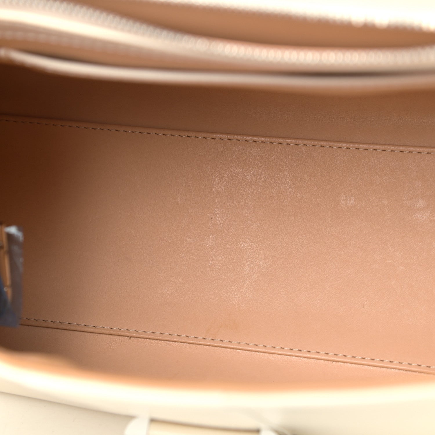 Delvaux Box Calfskin MM Brillant Satchel Ivory 10 of 10