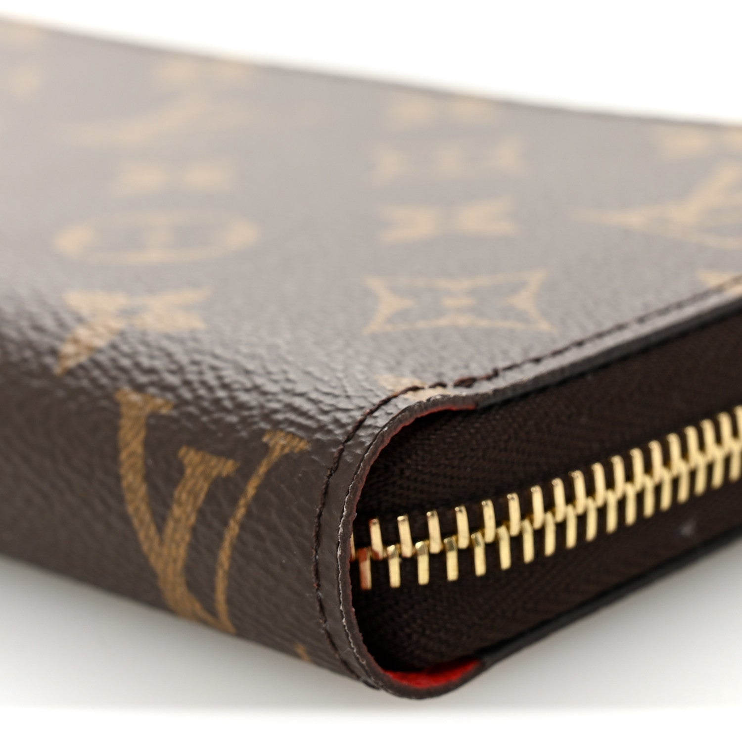 Louis Vuitton Monogram Zippy Wallet Coquelicot 8 of 9