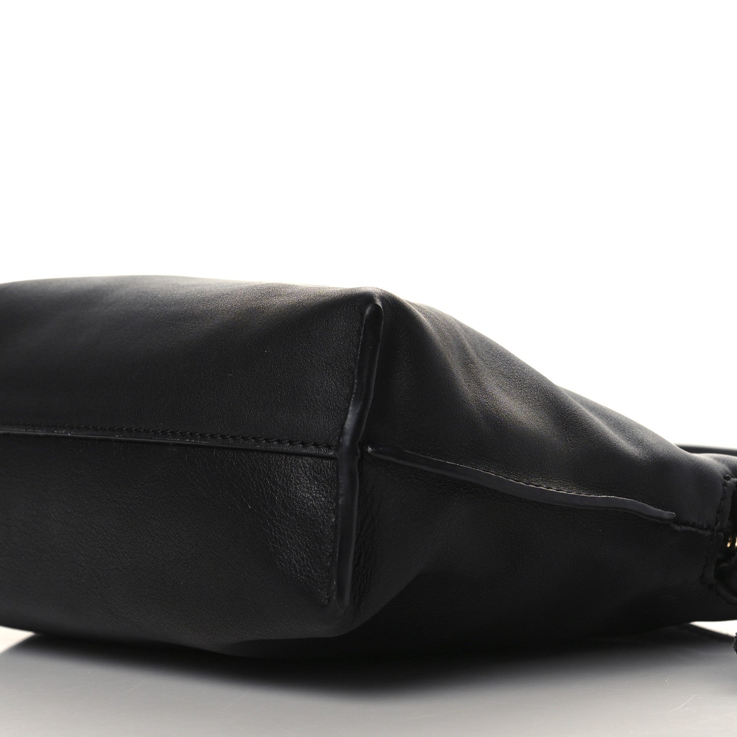 Loewe Calfskin Mini Flamenco Knot Clutch Black 8 of 9