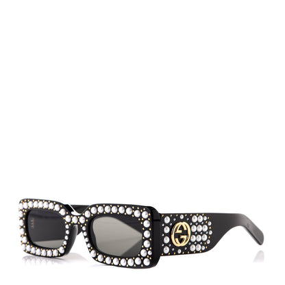 Gucci Pearl Hollywood Forever Sunglasses GG0146S Black 1 of 8