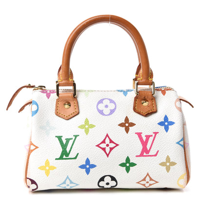 Louis Vuitton Monogram Multicolor Mini Sac HL Speedy White 1 of 9