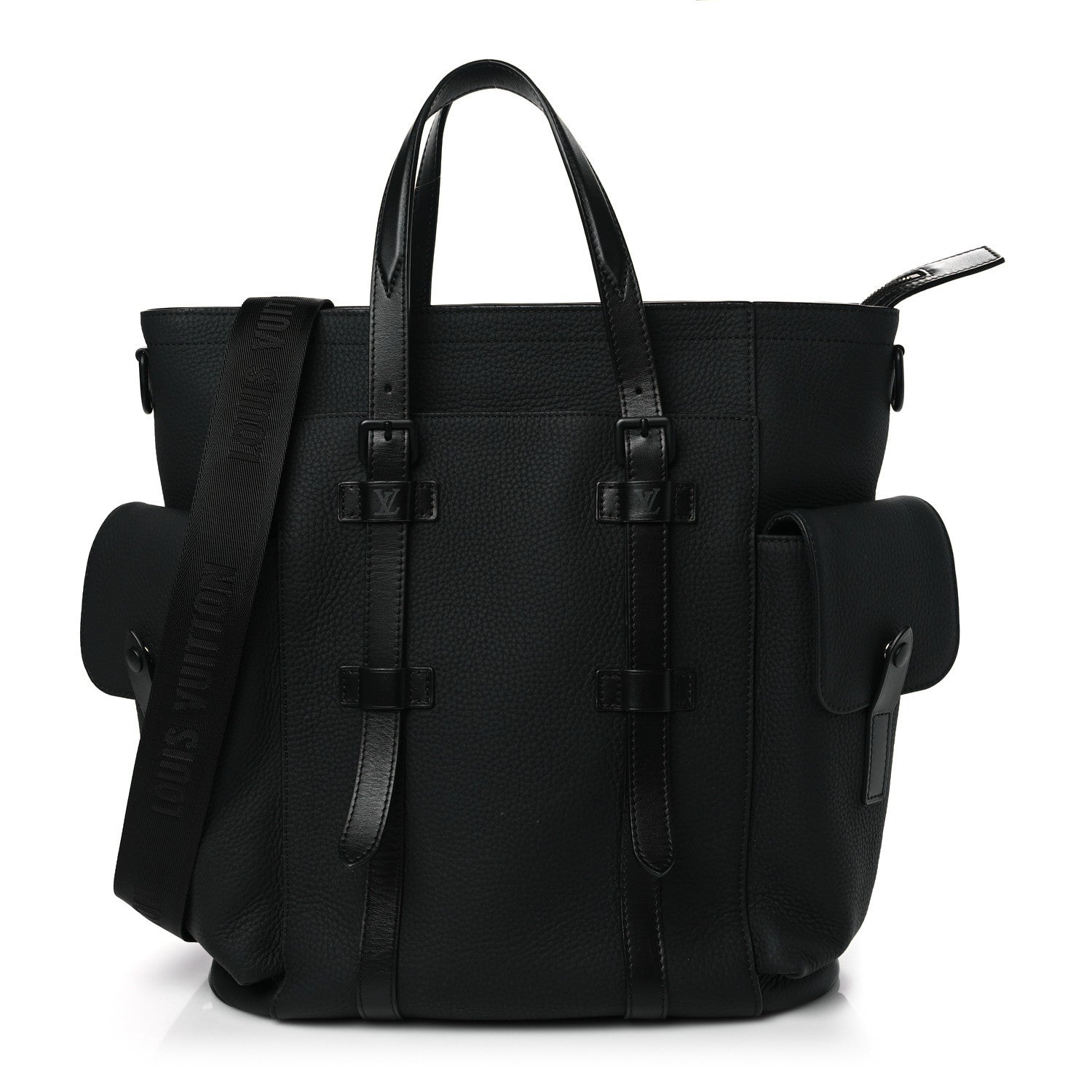 Louis Vuitton Taurillon Christopher Tote Black 1 of 8