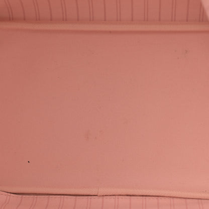 Louis Vuitton Damier Ebene Braided Neverfull MM Pink 6 of 11