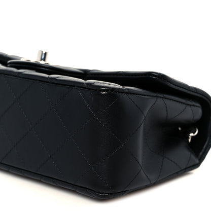 Chanel Lambskin Quilted Mini Rectangular Flap Black 11 of 12