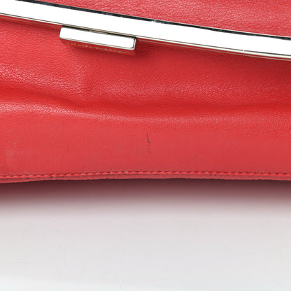 Dolce & Gabbana Calfskin Miss Sleek Shoulder Bag Red 16 of 18
