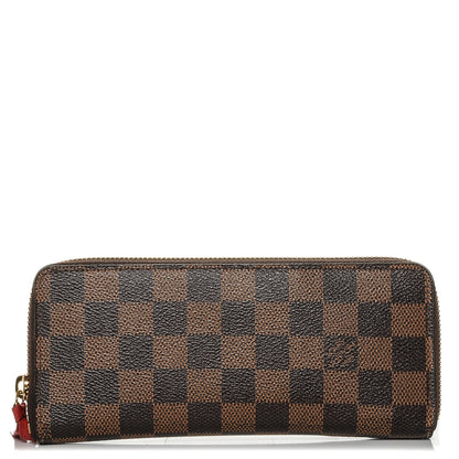 Louis Vuitton Damier Ebene Clemence Wallet 1 of 7